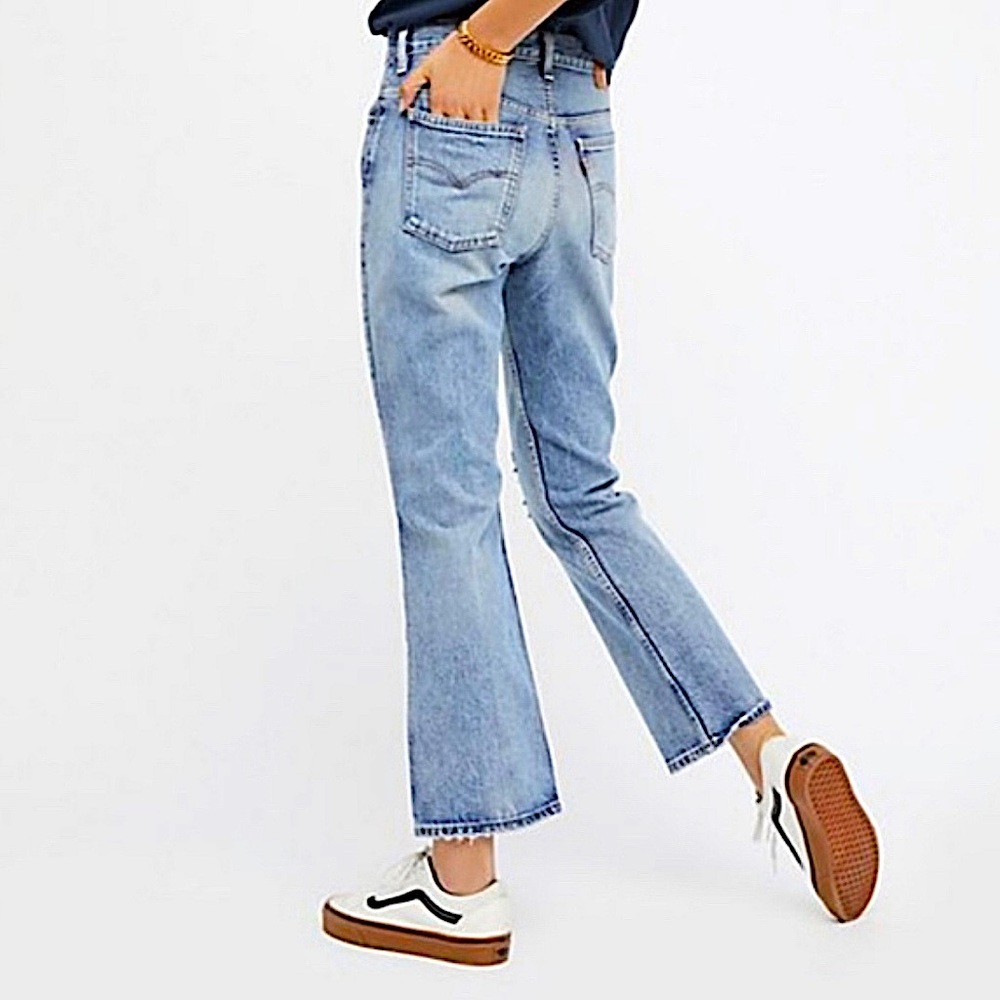 Women’s Levi’s - 515 Bootcut/Cropped Denim - Mid to High-Rise Fit - Size 4M